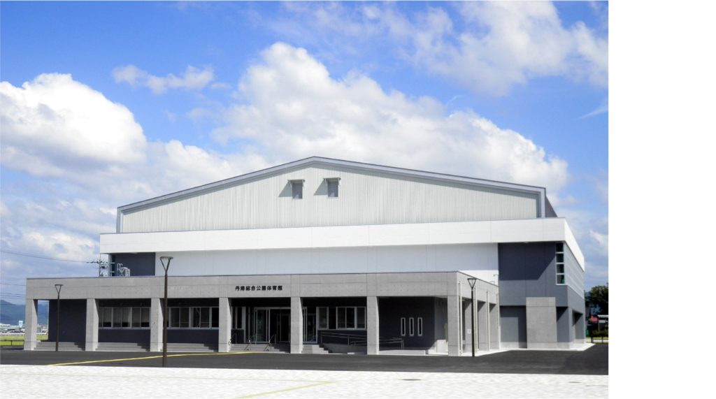 丹南総合公園 体育館建築工事イメージ