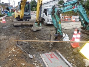 3 施行中 道路改良工事29-1/家久s-
