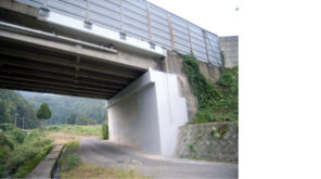 北陸自動車道　敦賀管内コンクリート構造物補修工事イメージ